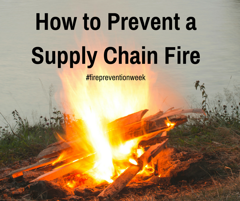 How to Prevent a Supply Chain Fire APQC